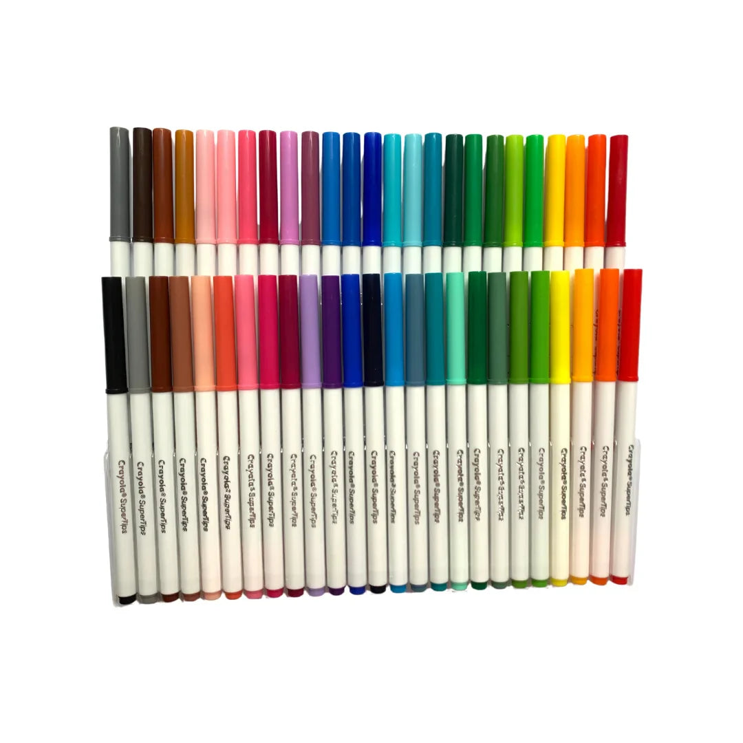 Plumón Crayola Super Tips C/50 Piezas
