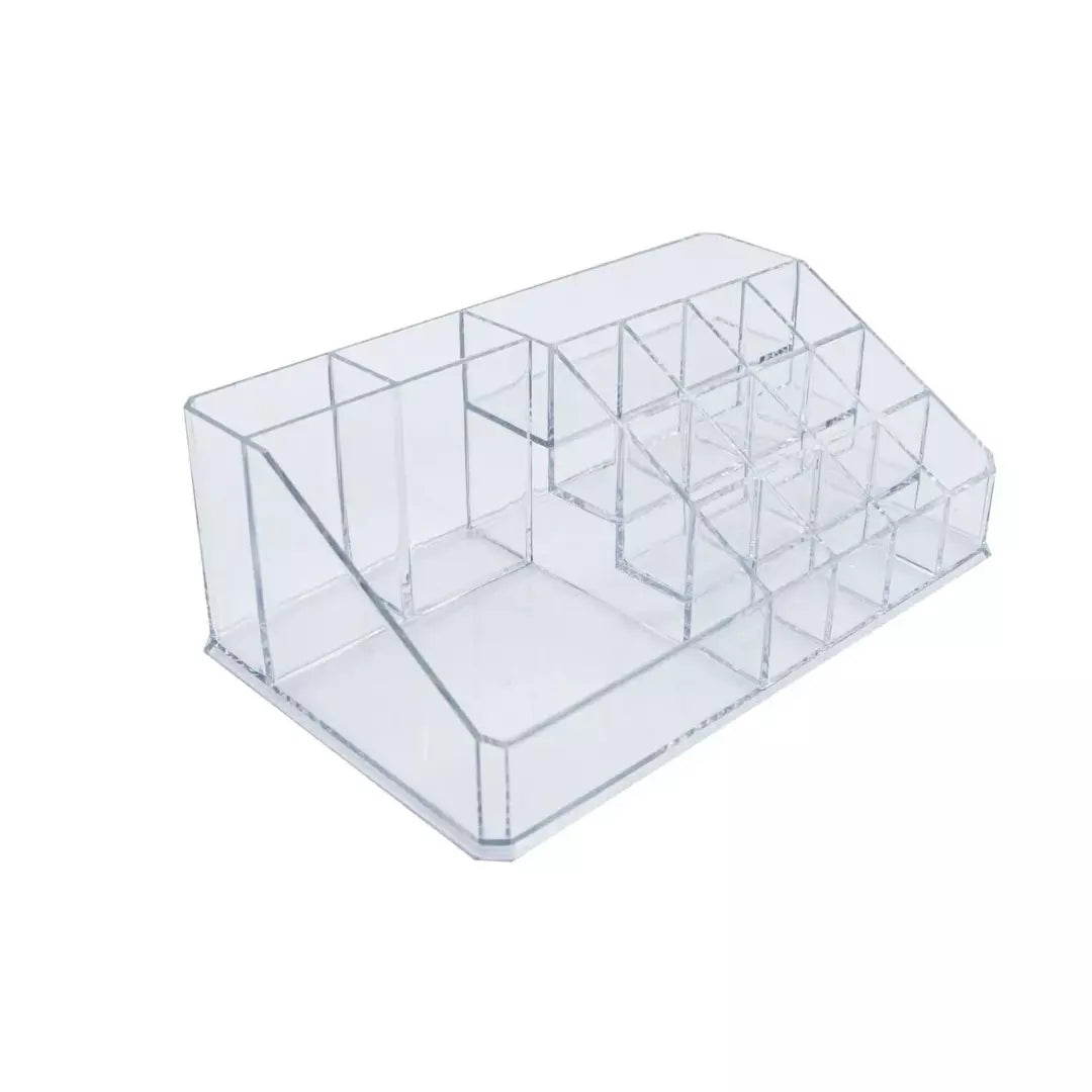 Organizador Acrílico 16 Espacios Básico + Cajonera 3 Espacios
