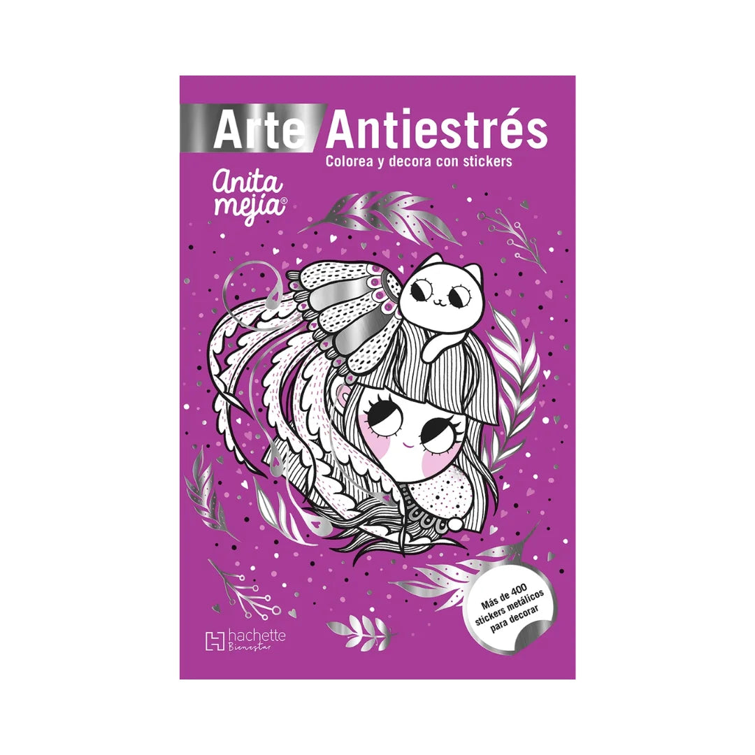 Libro Para Colorear Arte Antiestrés Anita Mejía