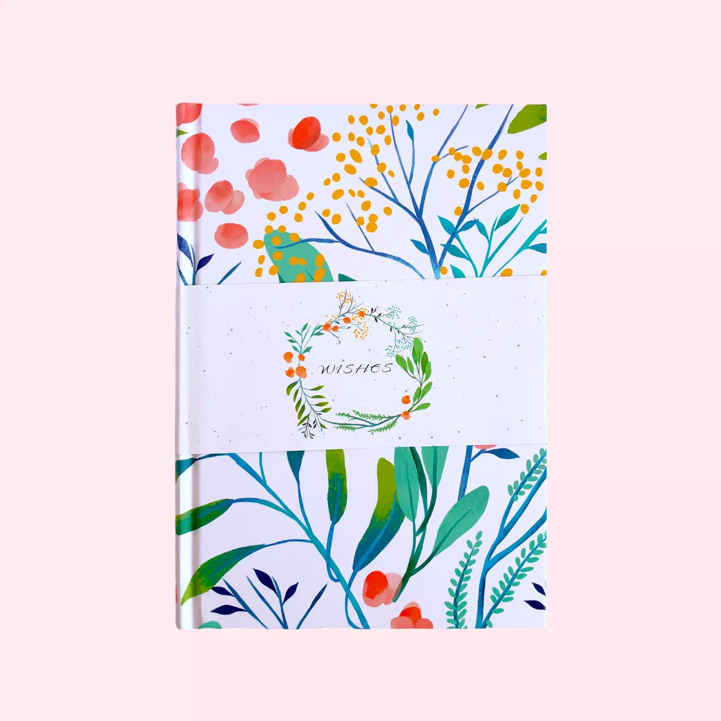 Libreta para Journaling Blooming Wishes C/3 Estilos de Hojas