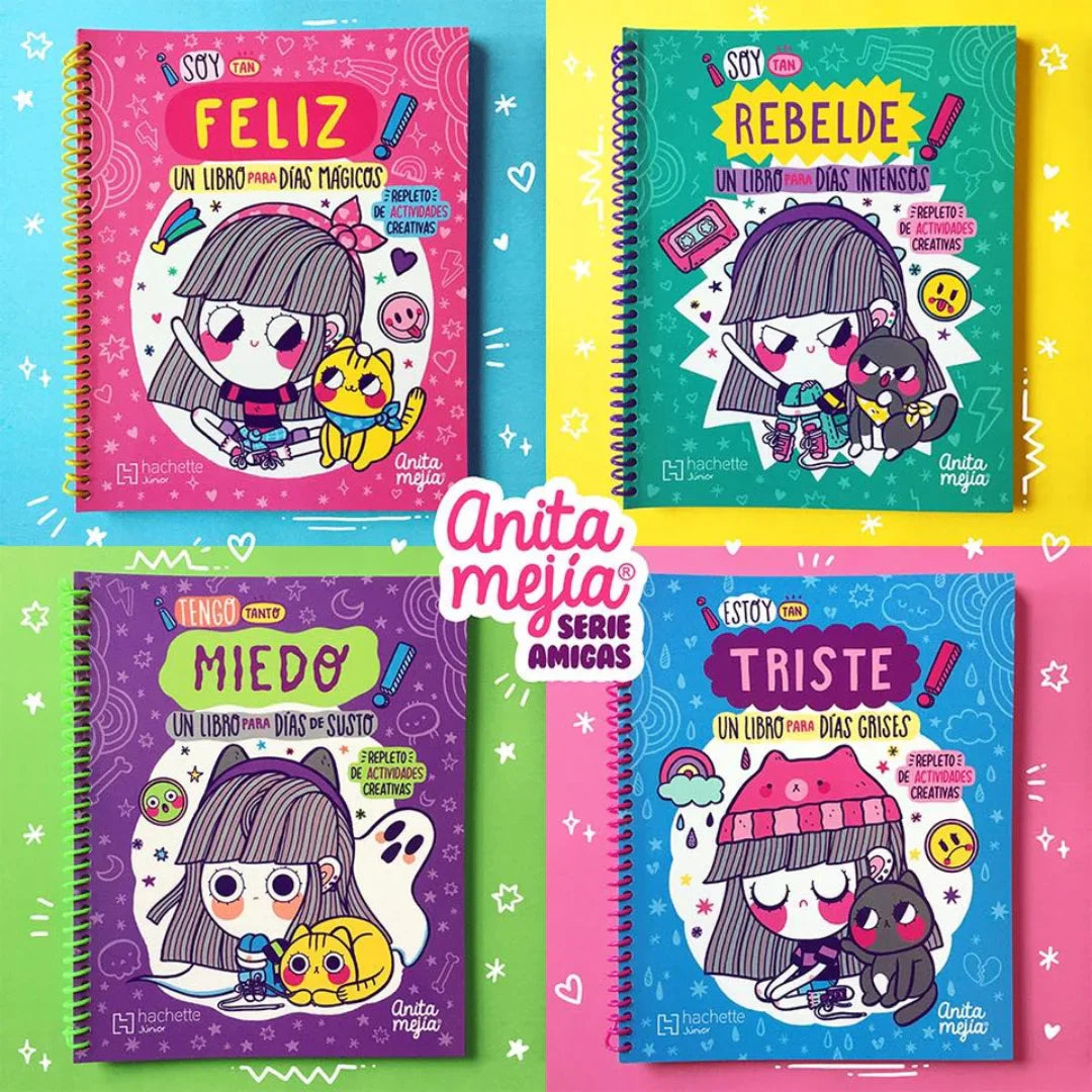 Libro de Actividades Anita Mejía ¡Soy Tan REBELDE! Un Libro Para Días Intensos
