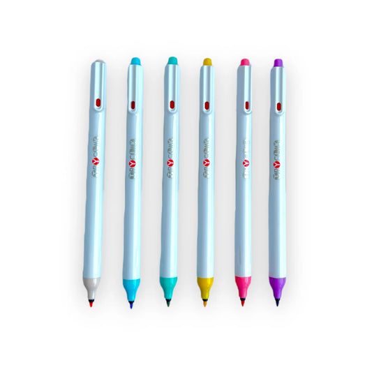 Plumones Tryme TryClick Gama Pop C/6 Piezas