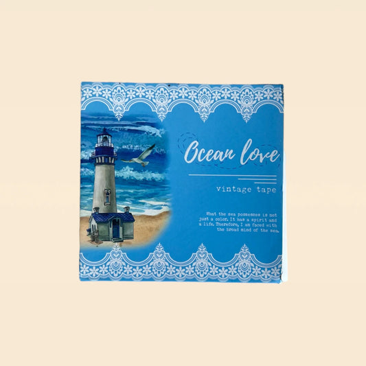 Washi Tape Vintage Ocean Love Set C/20 Rollos