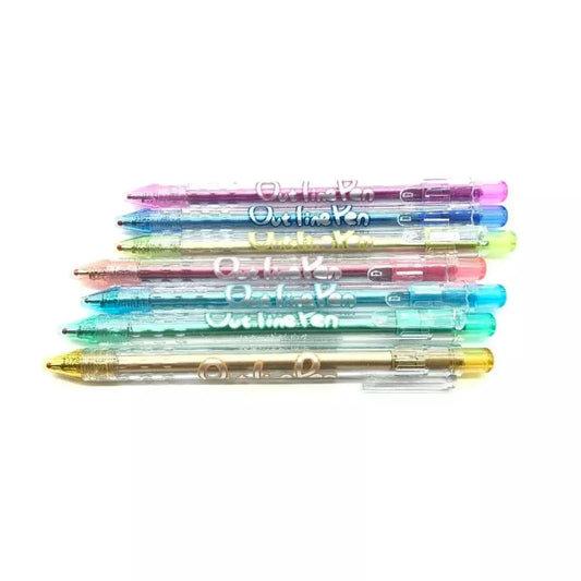 Plumas Chosch Outline C/8 Piezas