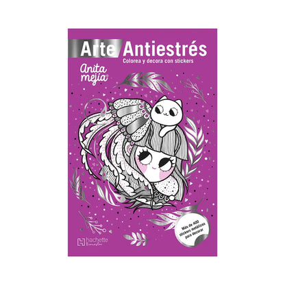 Libro Para Colorear Arte Antiestrés Anita Mejía