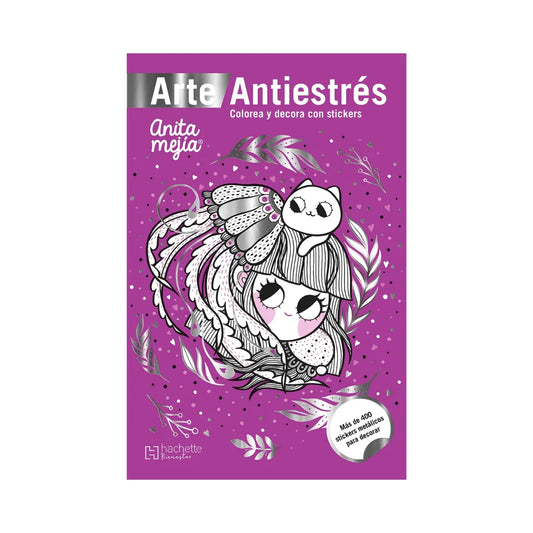 Libro Para Colorear Arte Antiestrés Anita Mejía