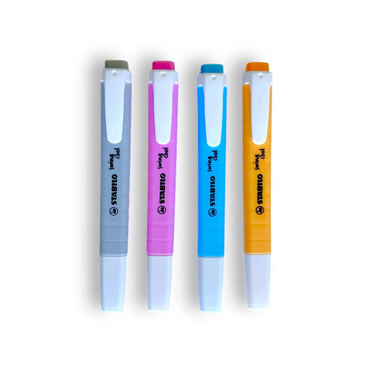 Marcatextos Stabilo Swing Cool Pastel Nueva Gama C/4 Piezas