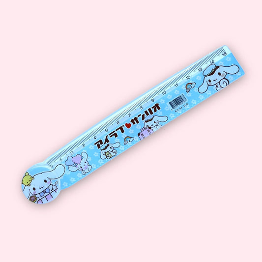 Regla Plastificada Sanrio 15 cm - Cinnamoroll