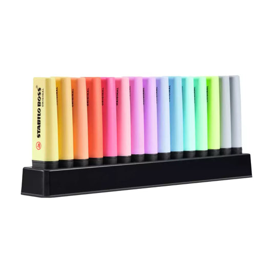 Marcatextos Stabilo Boss Original Pastel + 1 Deskjet