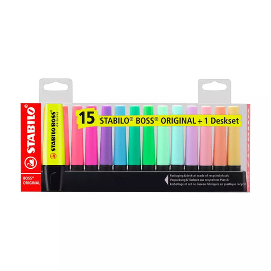 Marcatextos Stabilo Boss Original + 1 Deskjet