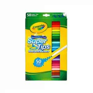 Plumon Crayola Super Tips C/50 Piezas