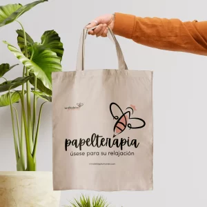 Tote bag papelterapia