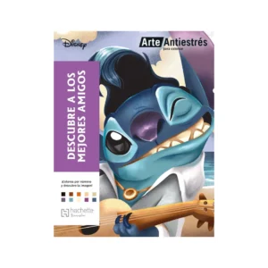 Libro Para Colorear Arte Antiestrés Disney Descubre a Los Mejores Amigos